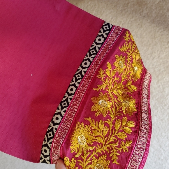 Pakistani embroidered 2 piece kameez dupatta FINAL PRICE - Picture 4 of 8